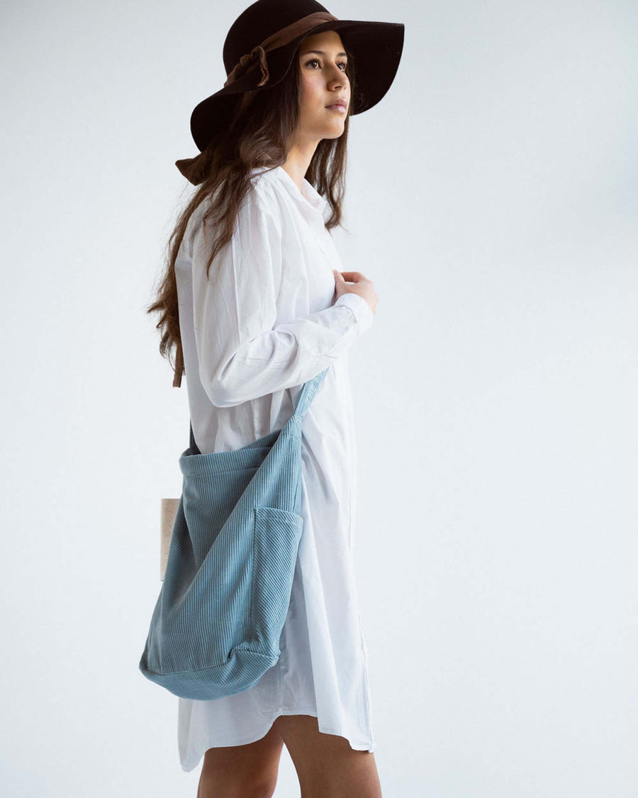 Mati Corduroy Bag - Ashley Blue