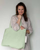 Rima Canvas Bag - Pastel Green